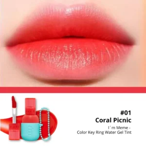 I’m Meme Tinta «Color Key Ring Water Gel Tint» Coral Picnic