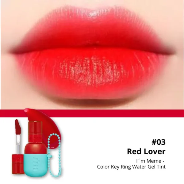 I’m Meme Tinta «Color Key Ring Water Gel Tint» 03 Red Lover