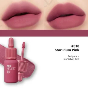 Peripera Tinta «Ink Velvet» 018 STAR PLUM PINK