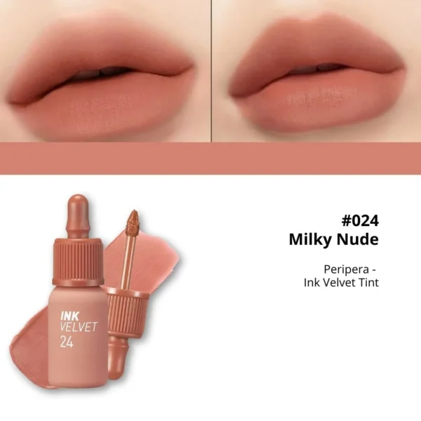 Peripera Tinta «Ink Velvet» 024 MILKY NUDE