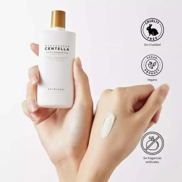 SKIN1004, Protector Solar “Madagascar Centella Air-Fit Suncream” - Imagen 3