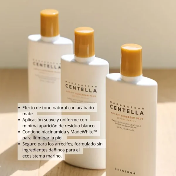 SKIN1004, Protector Solar “Madagascar Centella Air-Fit Suncream” - Imagen 2