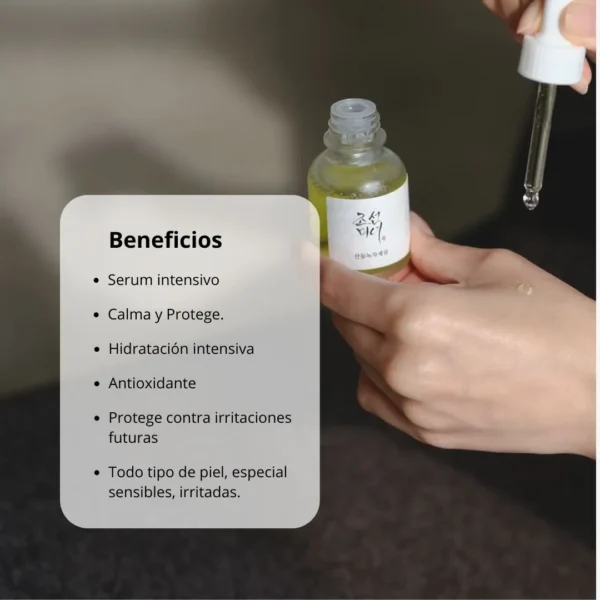Beauty Of Joseon, Calming Serum : Green tea+Panthenol 30ml - Imagen 4