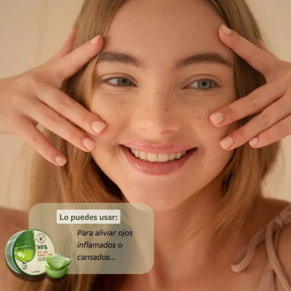The Saem, Gel «Jeju Fresh Aloe Soothing Gel 99%» - Imagen 3