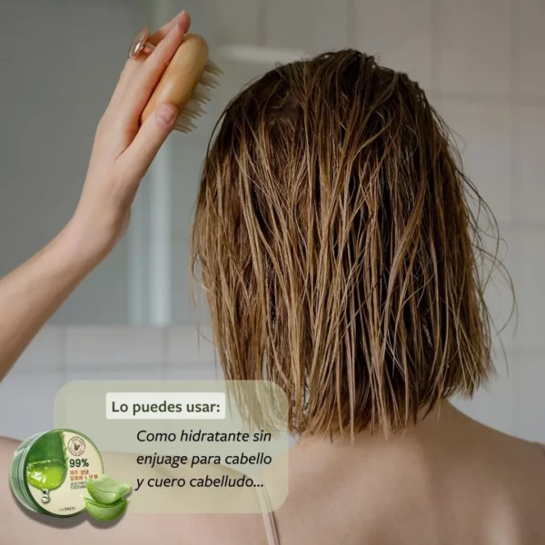 The Saem, Gel «Jeju Fresh Aloe Soothing Gel 99%» - Imagen 2