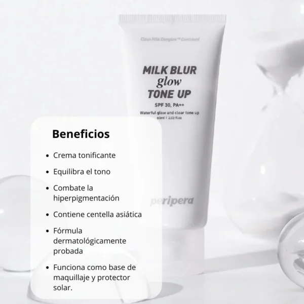 Peripera Crema «Milk Blur Tone Up Cream» 04 - Imagen 5
