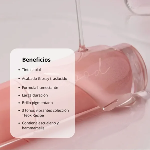 Peripera Tinta “Ink Mood Glowy Tint – Tteok Recipe” N° 27 - Imagen 2