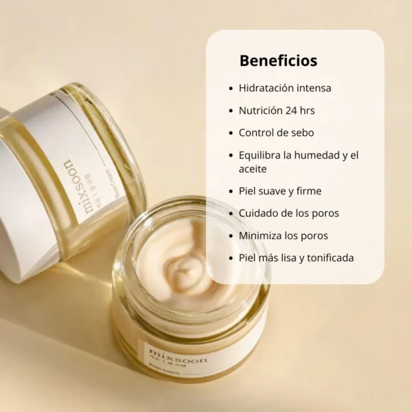 Mixsoon Crema “Bean Cream” 50ml - Imagen 2