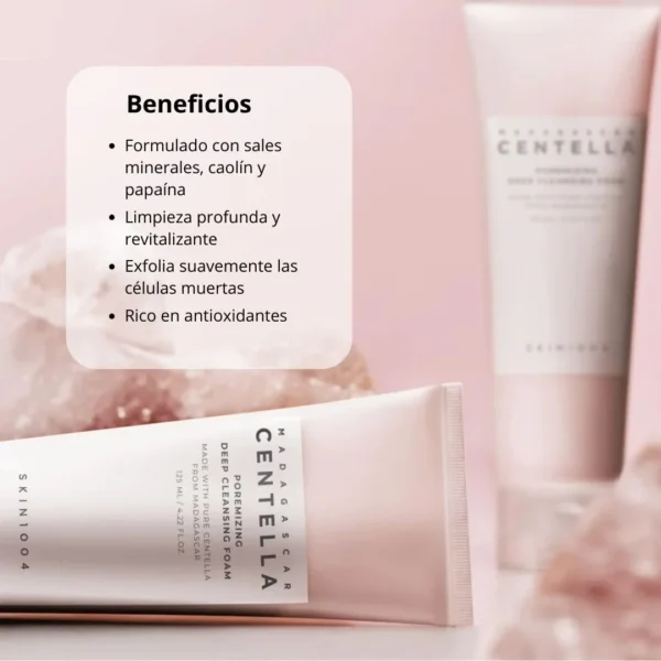 Skin1004,  Limpiador “Madagascar Centella Poremizing Deep Cleansing Foam” - Imagen 2