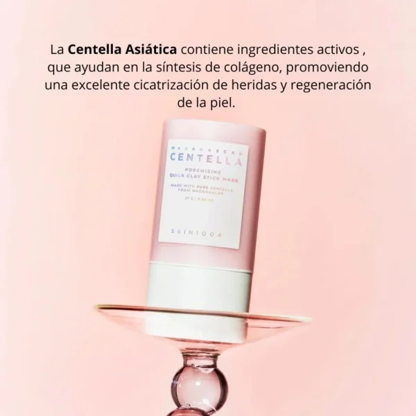 Skin1004, Mascarilla “Madagascar Centella Poremizing Quick Clay Stick Mask” - Imagen 4