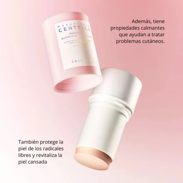 Skin1004, Mascarilla “Madagascar Centella Poremizing Quick Clay Stick Mask” - Imagen 3