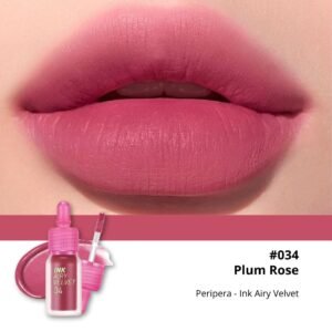 Peripera Tinta «Ink Airy Velvet» 34 PLUM ROSE