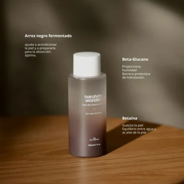 haruharu wonder - Tónico “Black Rice Hyaluronic Toner” - Imagen 3