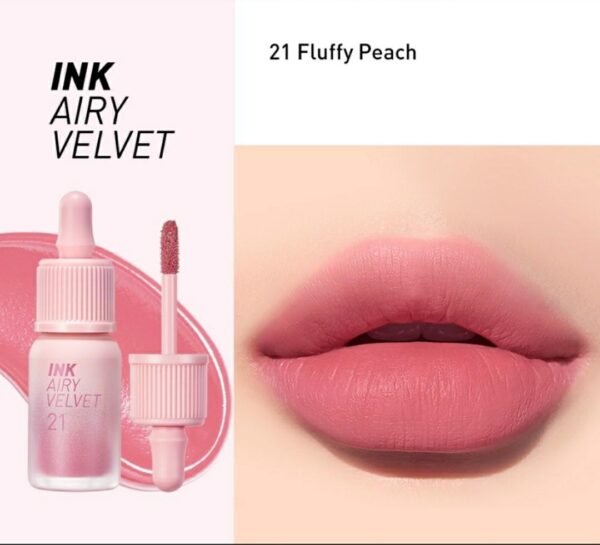 Peripera Tinta «Ink Airy Velvet» 21 FLUFFLY PEACH