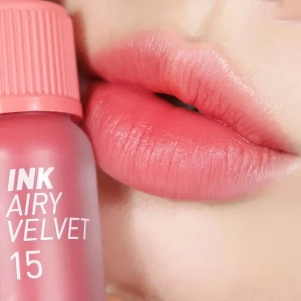 Peripera Tinta «Ink Airy Velvet» 24 Heavenly Peach - Imagen 2
