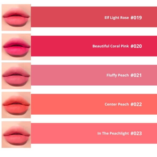 Peripera Tinta «Ink Airy Velvet» 27 INSIDE PEACH - Imagen 2
