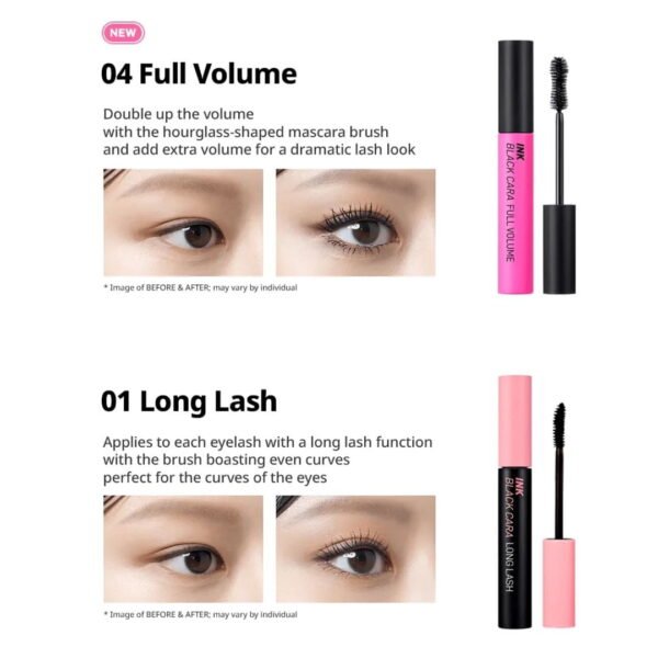 Peripera Máscara «Ink Black Cara» Long Lash Curling - Imagen 2