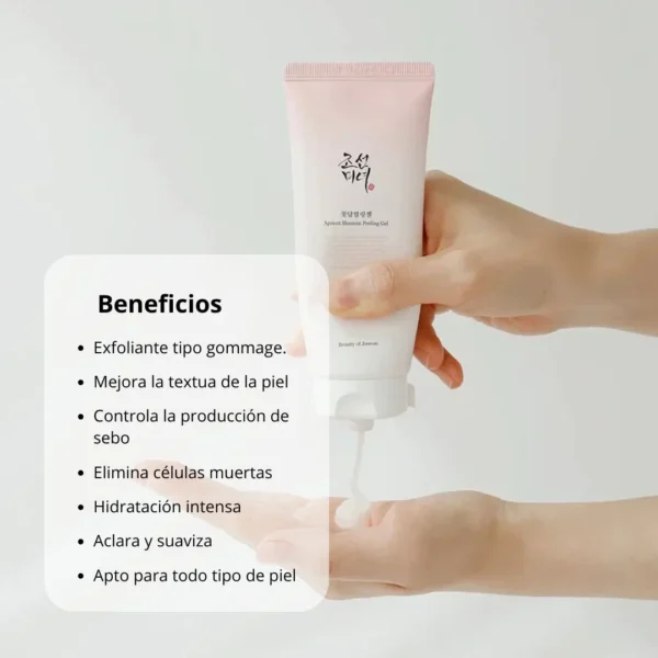 Beauty of Joseon Exfoliante “Apricot Blossom Peeling Gel” 100ml - Imagen 5