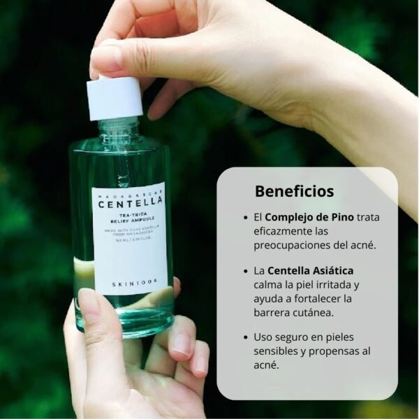 SKIN1004 Skin1004 Ampolla “Madagascar Centella Tea-Trica Relief Ampoule” - Imagen 7