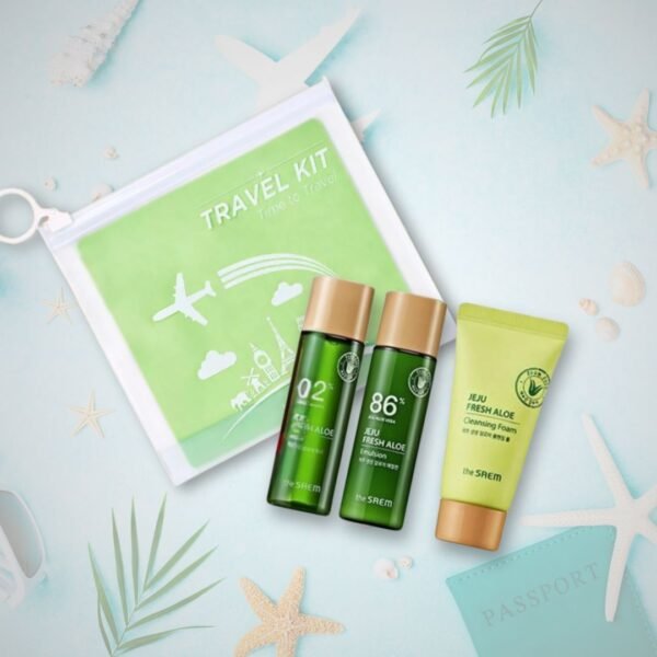 The Saem Set “Jeju Fresh Aloe Travel Kit” - Imagen 7