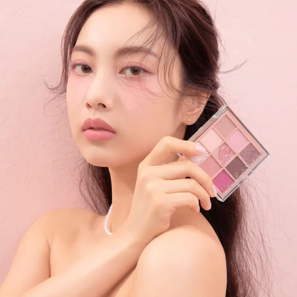 Unleashia Glitterpedia Eye Palette N0 5 ALL OF DUSTY ROSE - Imagen 3