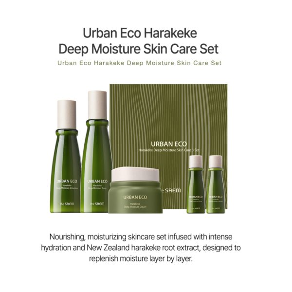 The Saem,  Set «Harakeke Deep Moisture Skin Care 3 Set» - Imagen 3