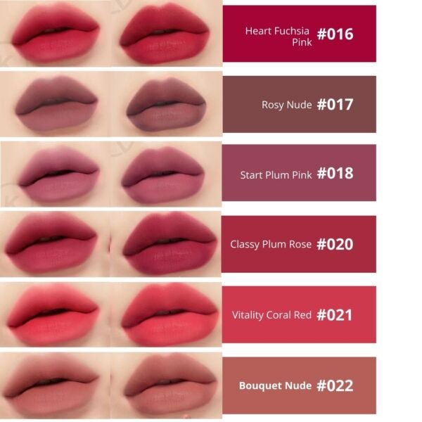 Peripera Tinta «Ink Airy Velvet» 17 Rosy Nude - Imagen 4