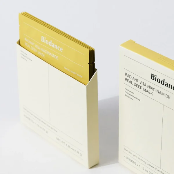 Biodance Radiant Vita Niacinamide Real Deep Mask - Imagen 5