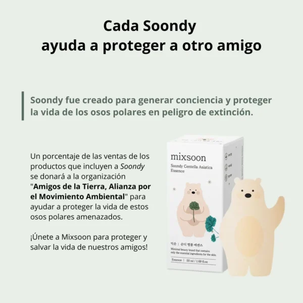 Mixsoon Esencia “Soondy Centella Asiatica Essence” 100ml - Imagen 10