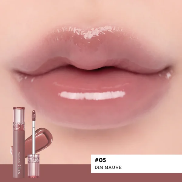 Rom&nd Tinta “Glasting Color Gloss”, 05 DIM MAUVE
