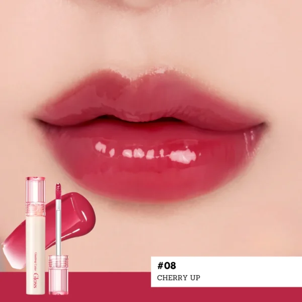 Rom&nd Tinta “Glasting Color Gloss”, 08 CHERRY UP