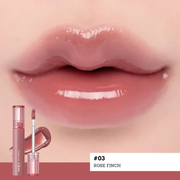 Rom&nd Tinta “Glasting Color Gloss”, 03 ROSE FINCH