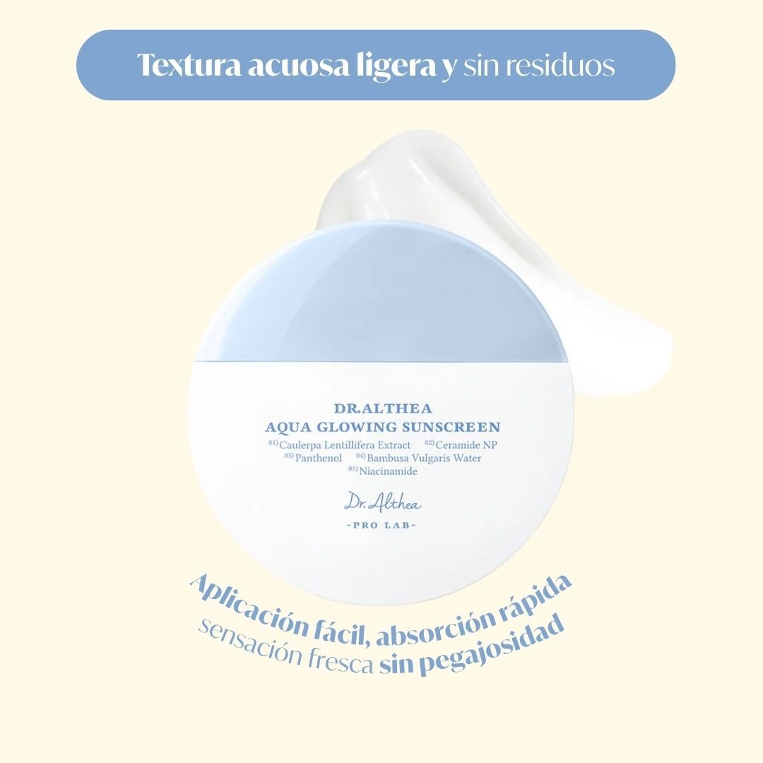 Dr. Althea «Aqua Glowing Sunscreen» - Imagen 3