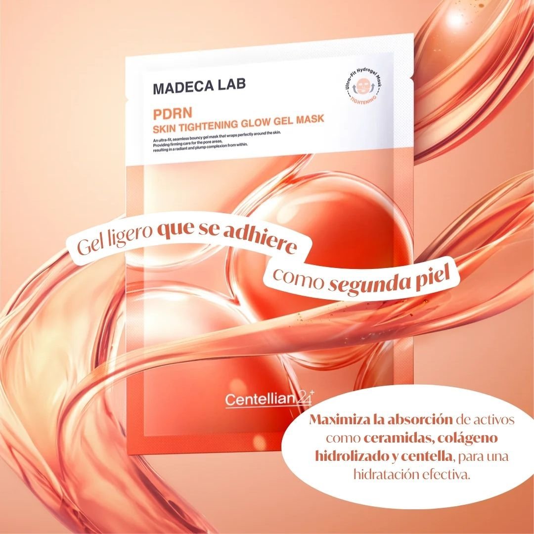 Centellian24 «Madeca Lab PDRN Skin Tightening Glow Gel Mask» - Imagen 4