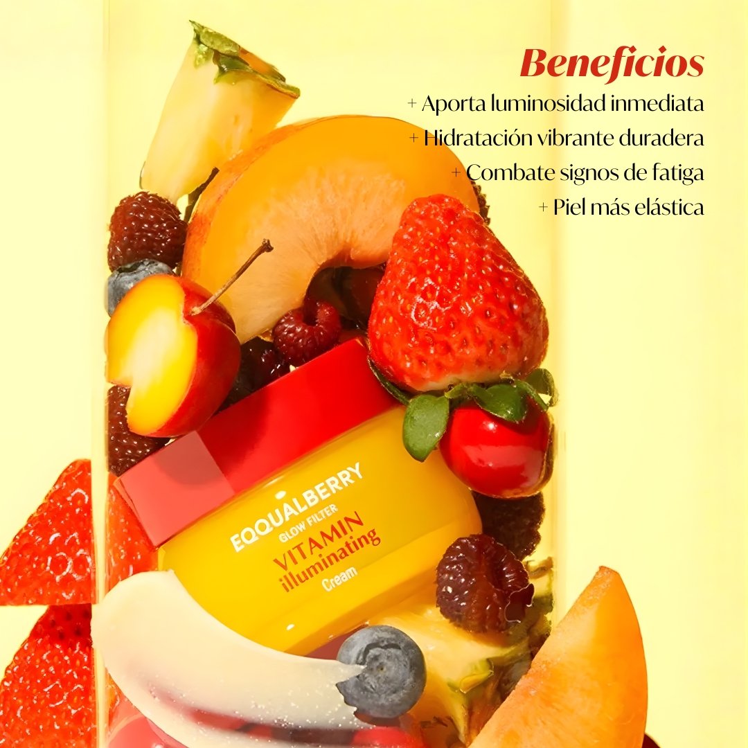 EQQUALBERRY «VITAMIN ILLUMINATING CREAM 50ml» - Imagen 3