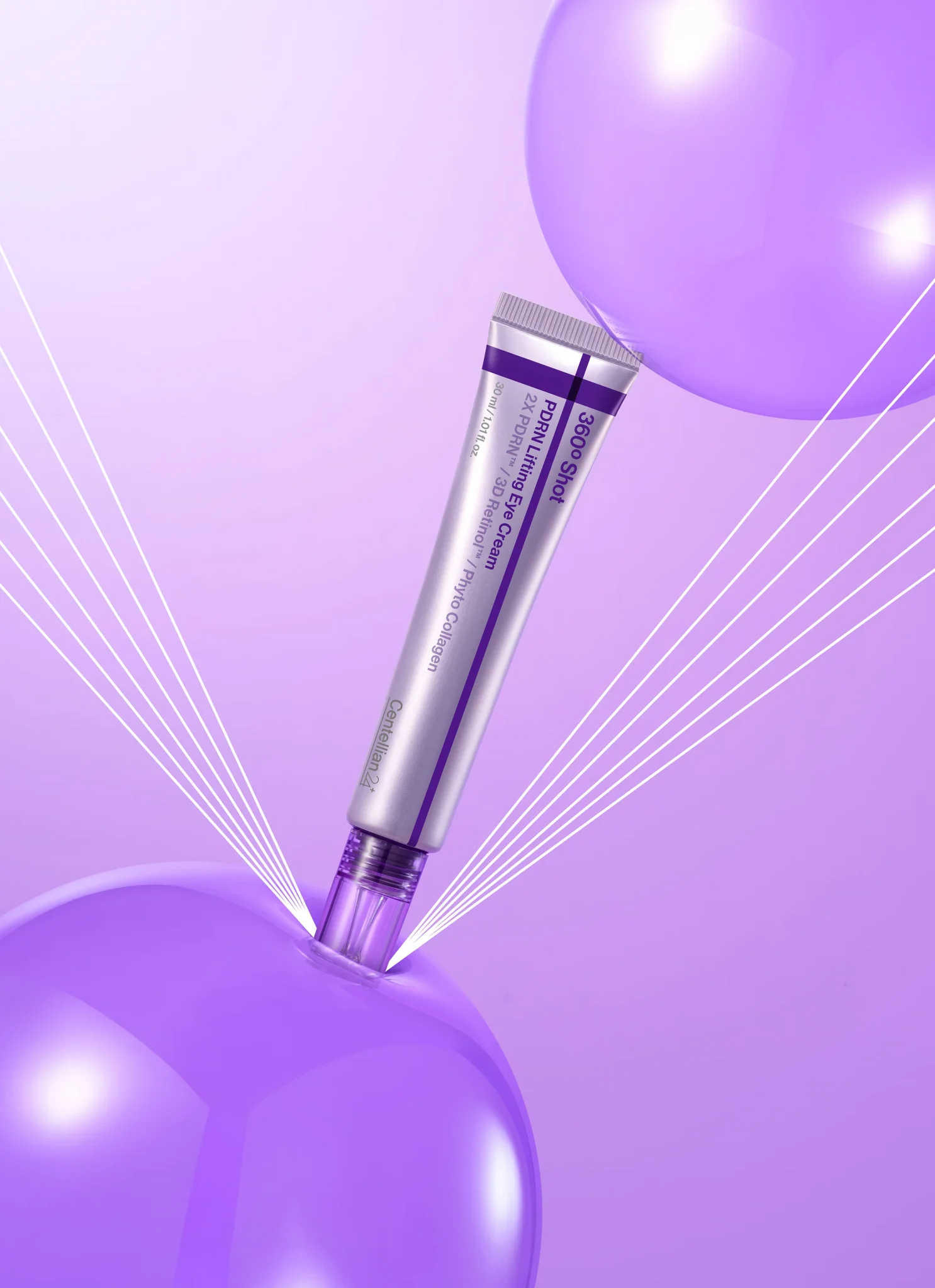 CENTELLIAN24 – 360° Shot PDRN Lifting Eye Cream – Contorno de Ojos Antiedad 30ml - Imagen 3