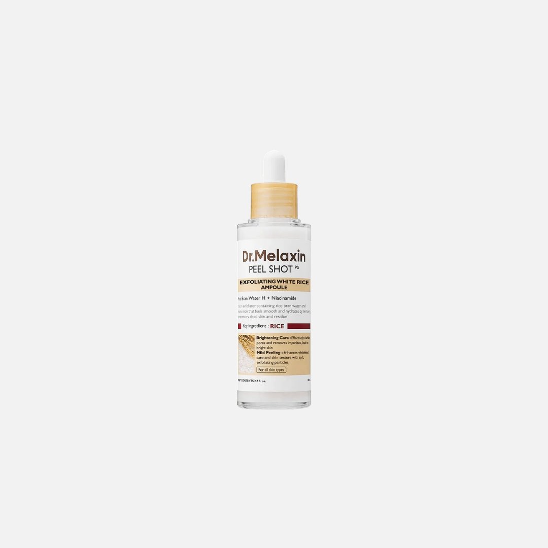 DR.MELAXIN «PEEL SHOT EXFOLIATING WHITE RICE AMPOULE 80ml»