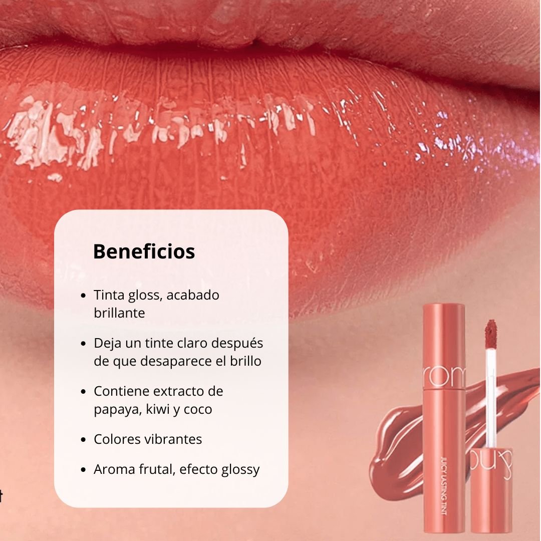 Rom&nd Tinta «Juicy Lasting Tint» 11 PINK PUMPKIN - Imagen 3