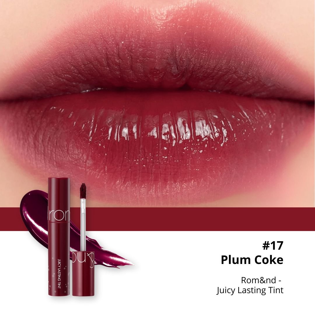 Rom&nd Tinta «Juicy Lasting Tint» 17 PLUM COKE