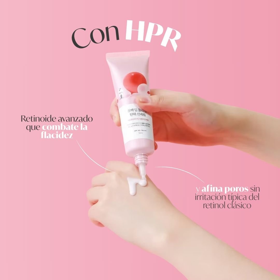 ROUND LAB «Camellia Deep Collagen Firming Sun Serum 50 ml, - Imagen 4