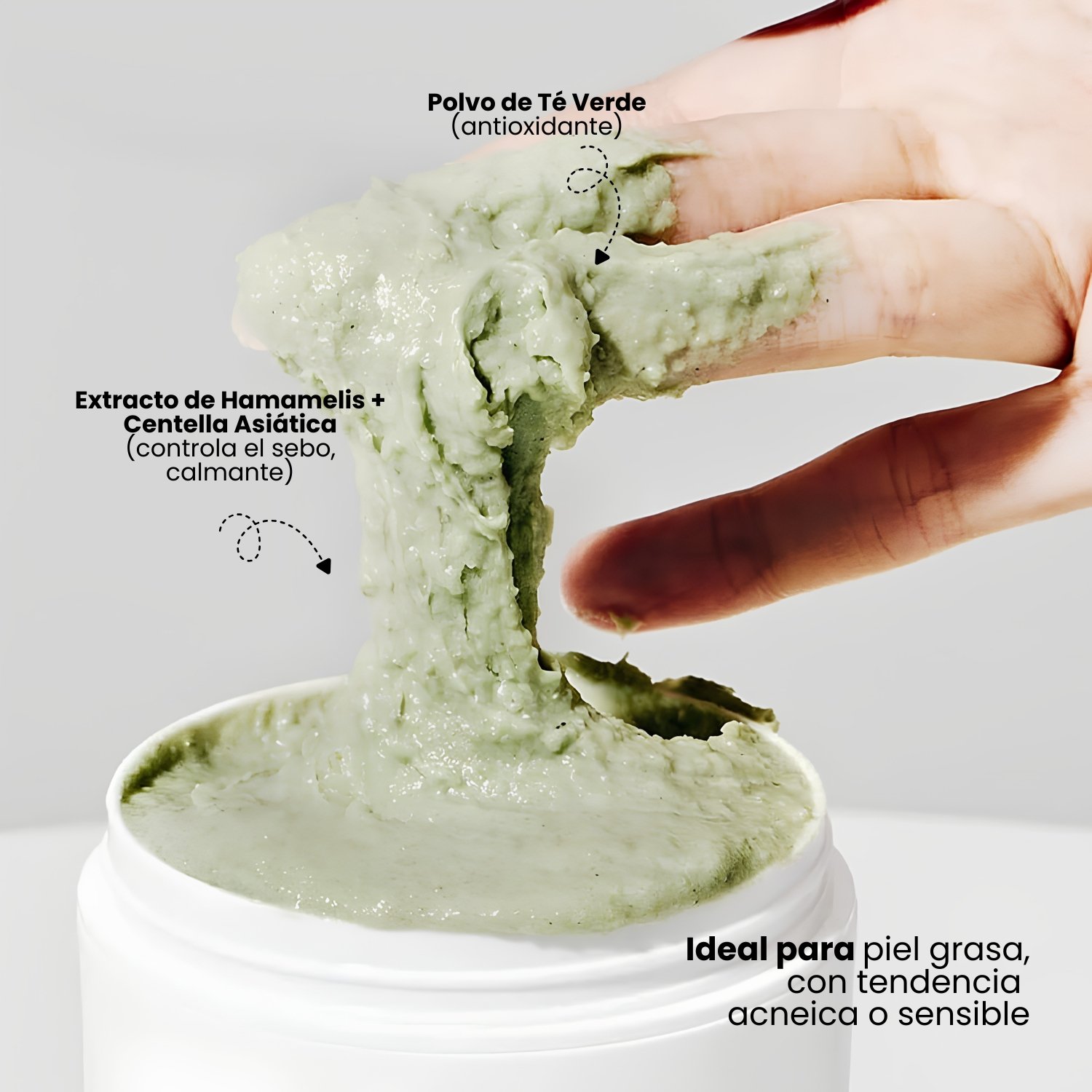 Arencia «Fresh Green Rice Mochi Cleanser 120g - Imagen 4