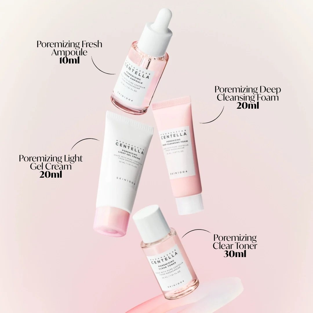 SKIN1004 «Madagascar Centella Poremizing Travel Kit» - Imagen 4