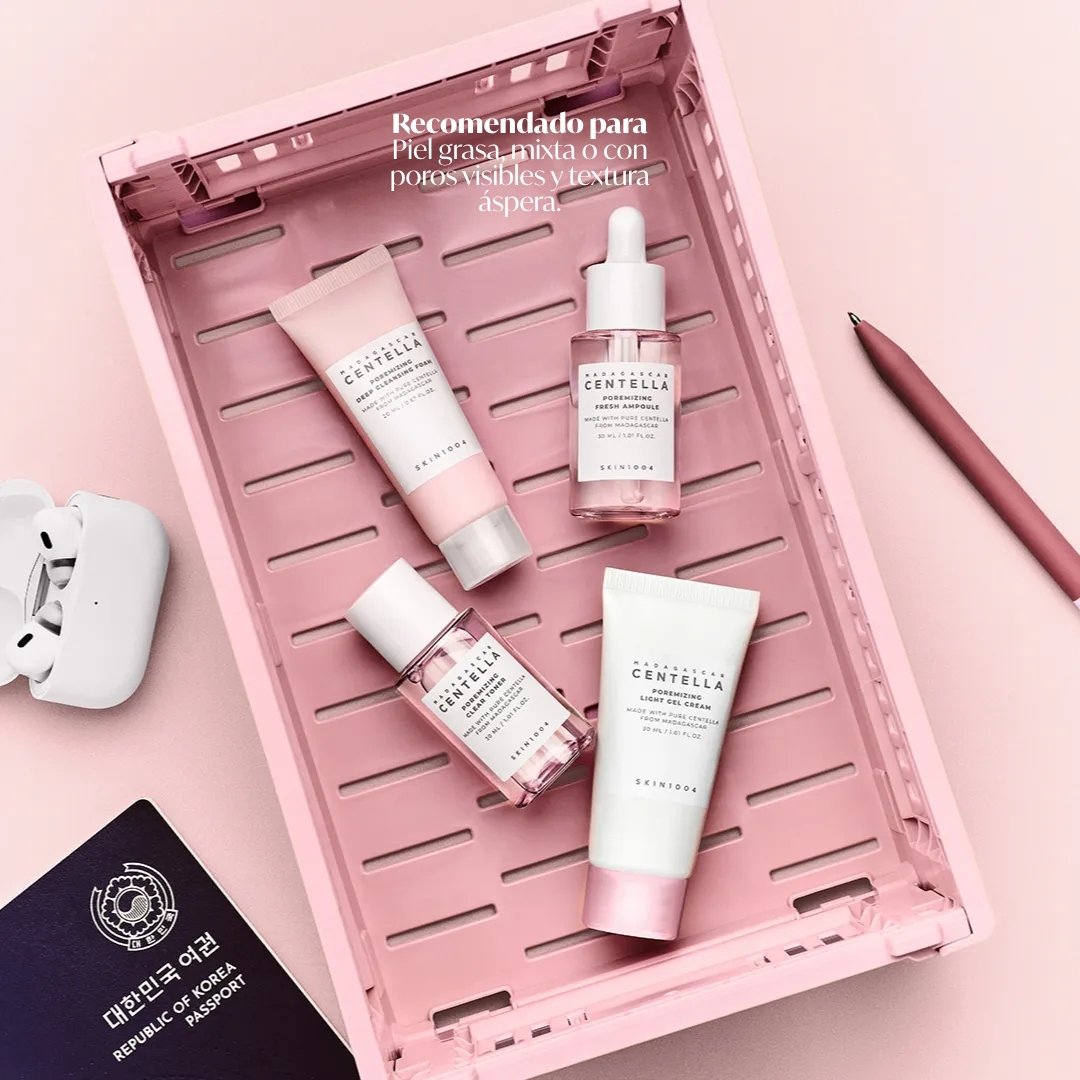 SKIN1004 «Madagascar Centella Poremizing Travel Kit» - Imagen 5